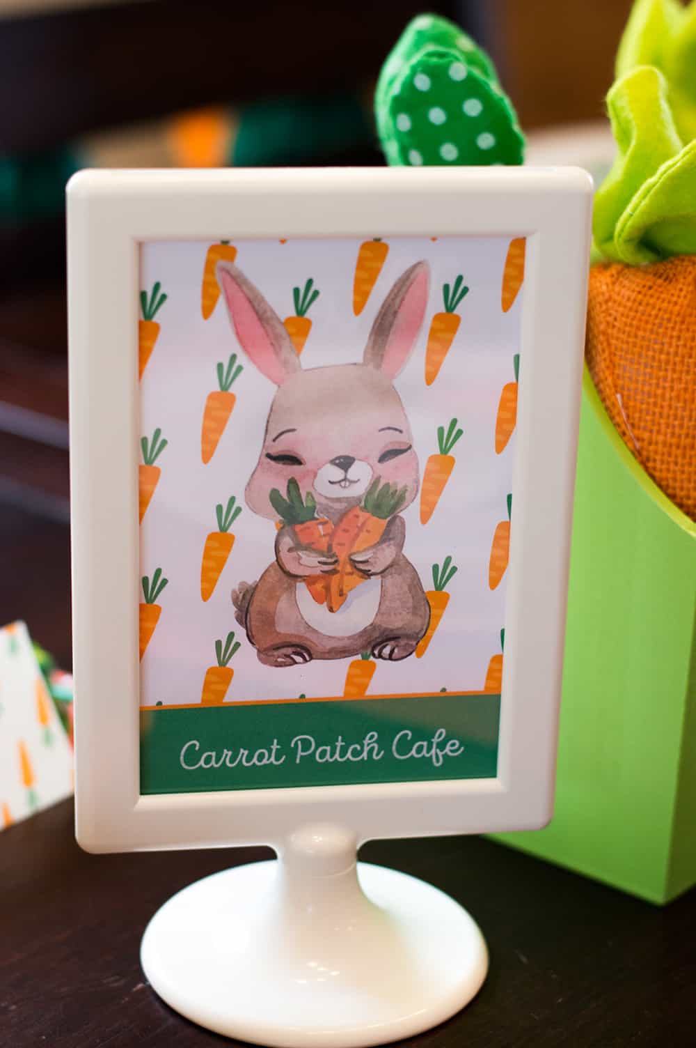 Carrot Patch Cafe Sign