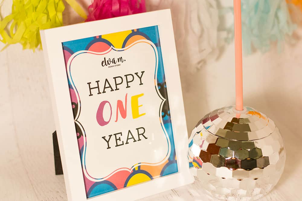 Happy One Year Elva M Design Studio!