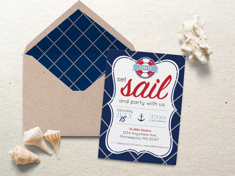 Free Nautical Printables for Catch My Party Elva M Design Studio