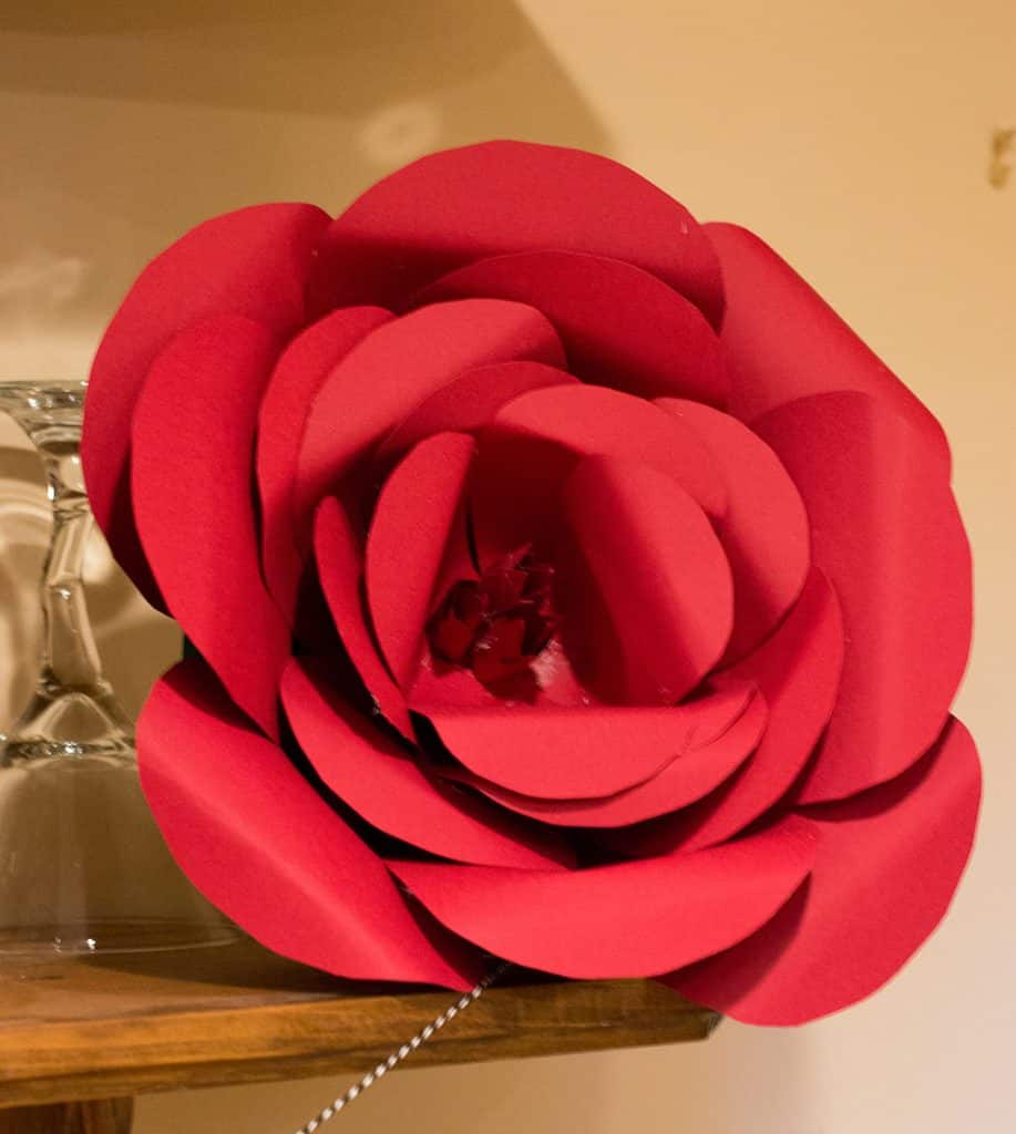 Large Paper Rose