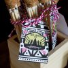 Girls Gone Glamping Fire starter kit favors
