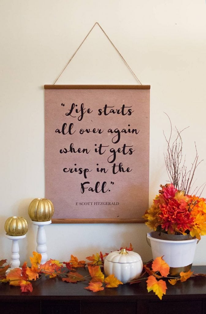 Fall Quote Banner