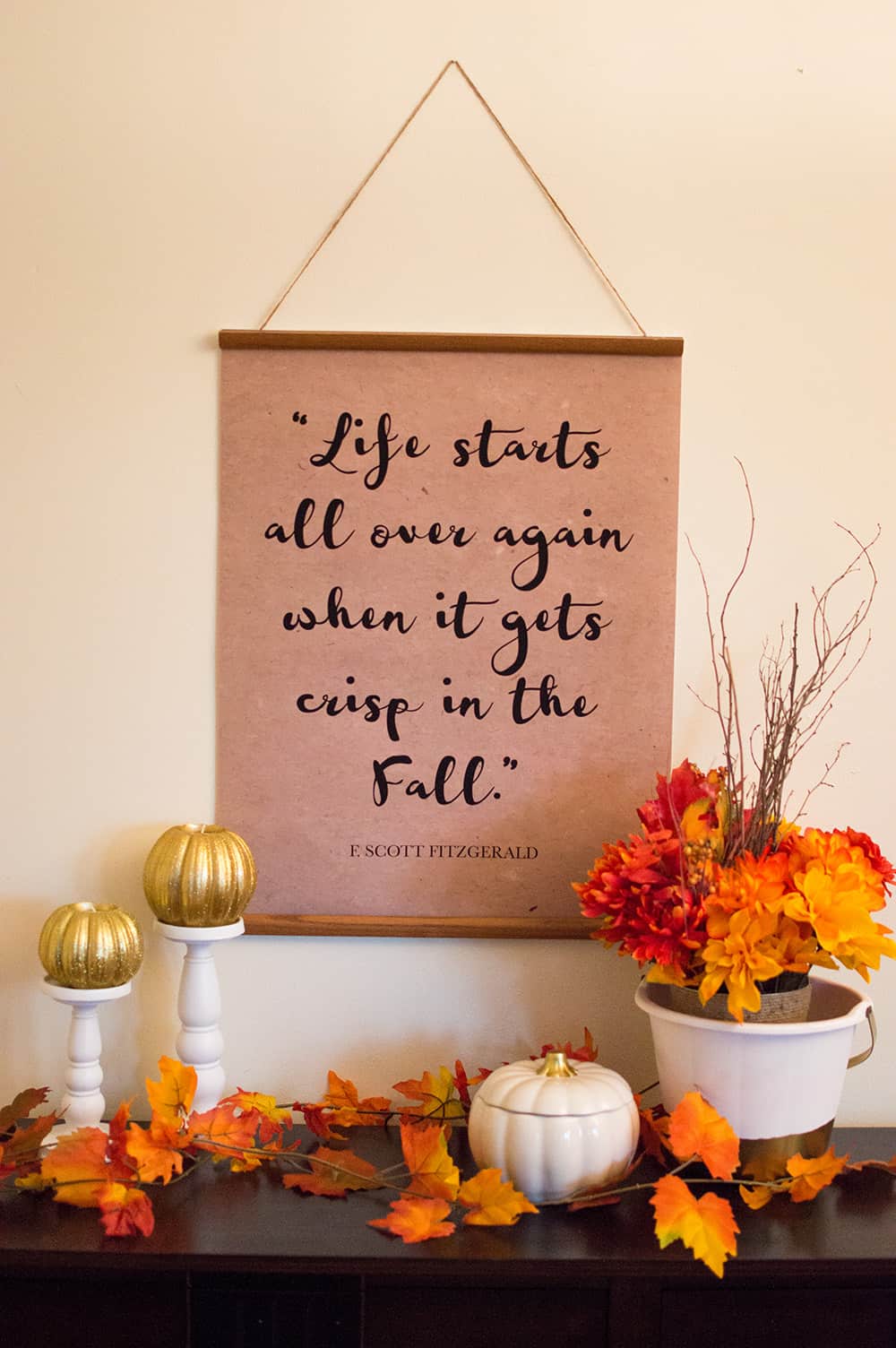 Fall Quote Banner