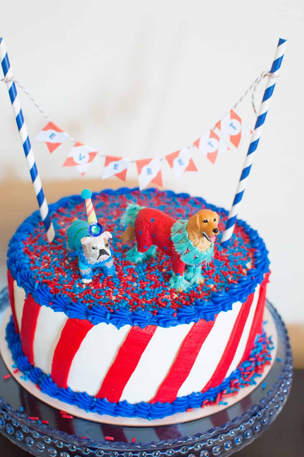 Puppy Party Cake