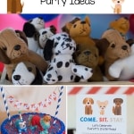Puppy Birthday Party Ideas from Elva M Design Studio