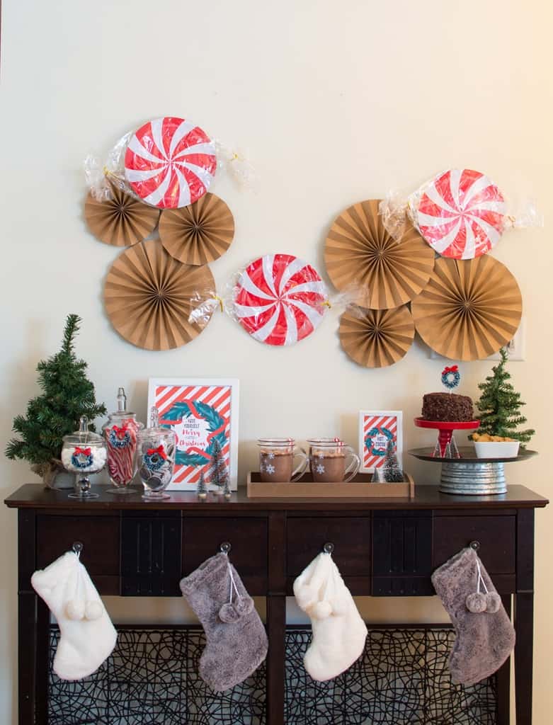 Holiday Hot Cocoa Party Styling by Elva M Design Studio