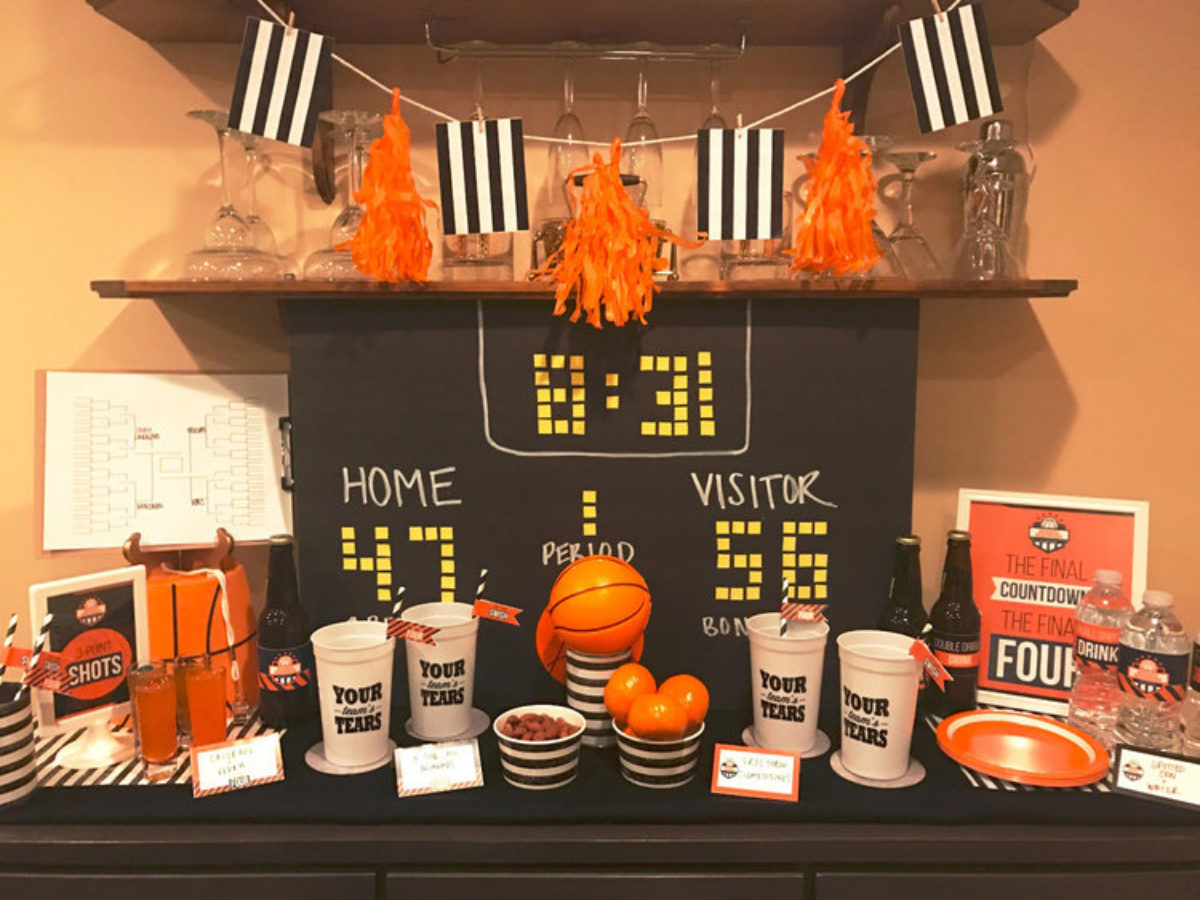 March Madness Party Printables Elva M Design Studio