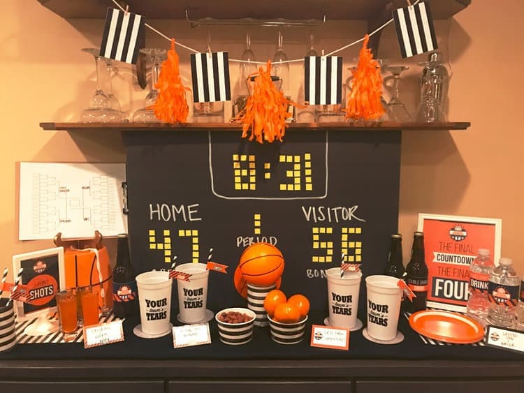 March Madness Party Printables