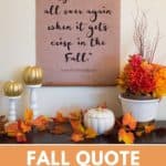 Create Fall Quote Banners for your home