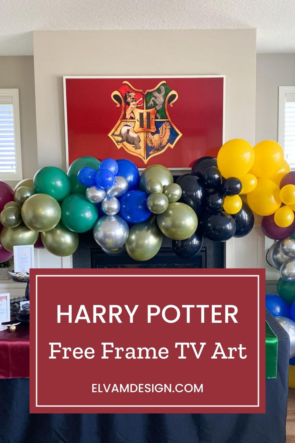 Harry Potter Samsung The Frame TV Art Elva M Design Studio