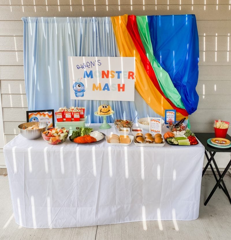 A Fun and Friendly Monster Birthday Party - Elva M Design Studio