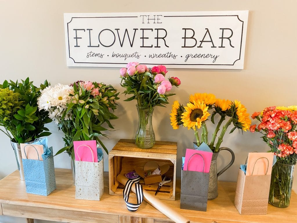 Mother's Day Brunch Flower Bar 