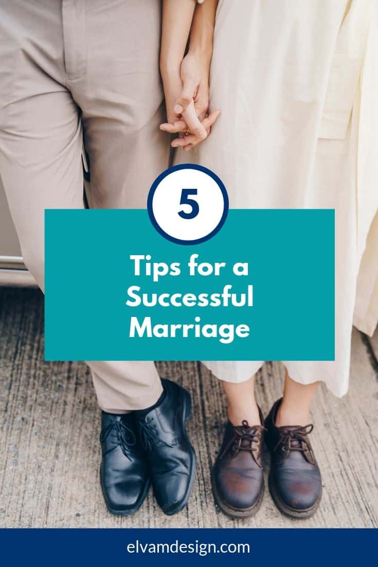 5 tips for a successful marriage