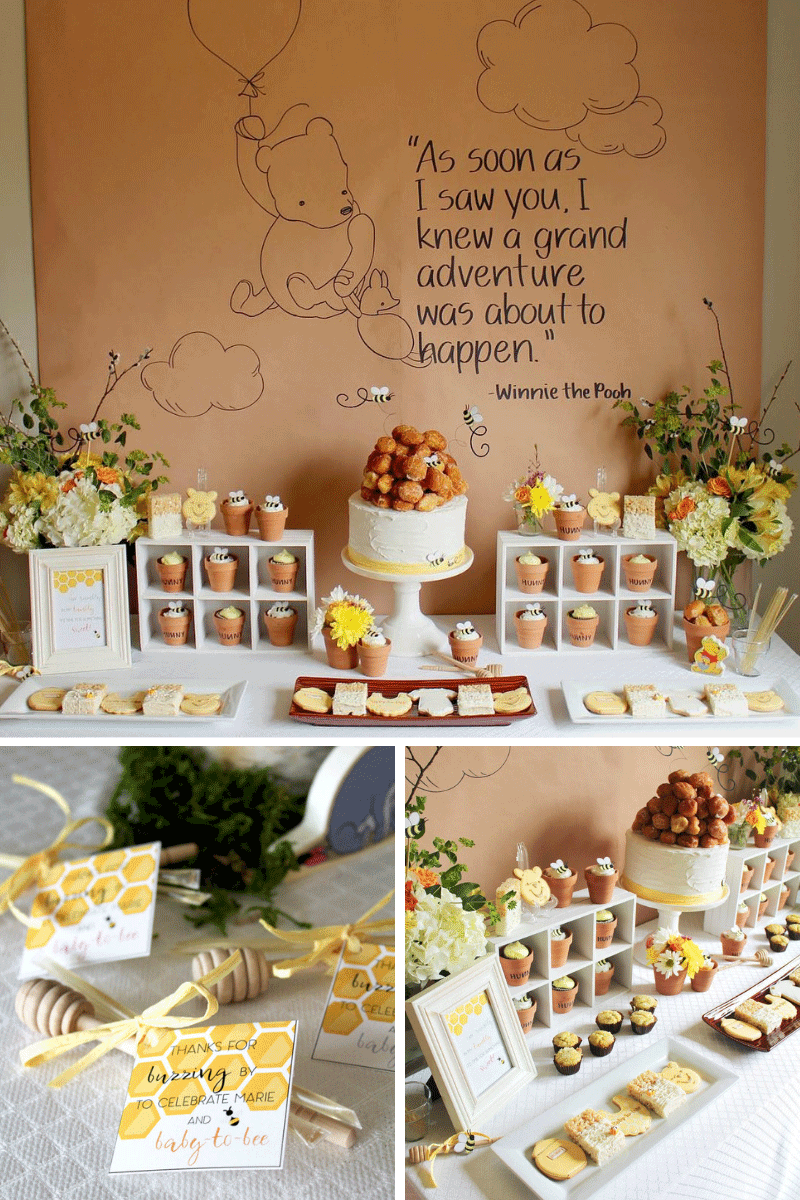 winnie the pooh baby shower food