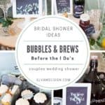Bubbles and Brews Before the I Dos wedding shower