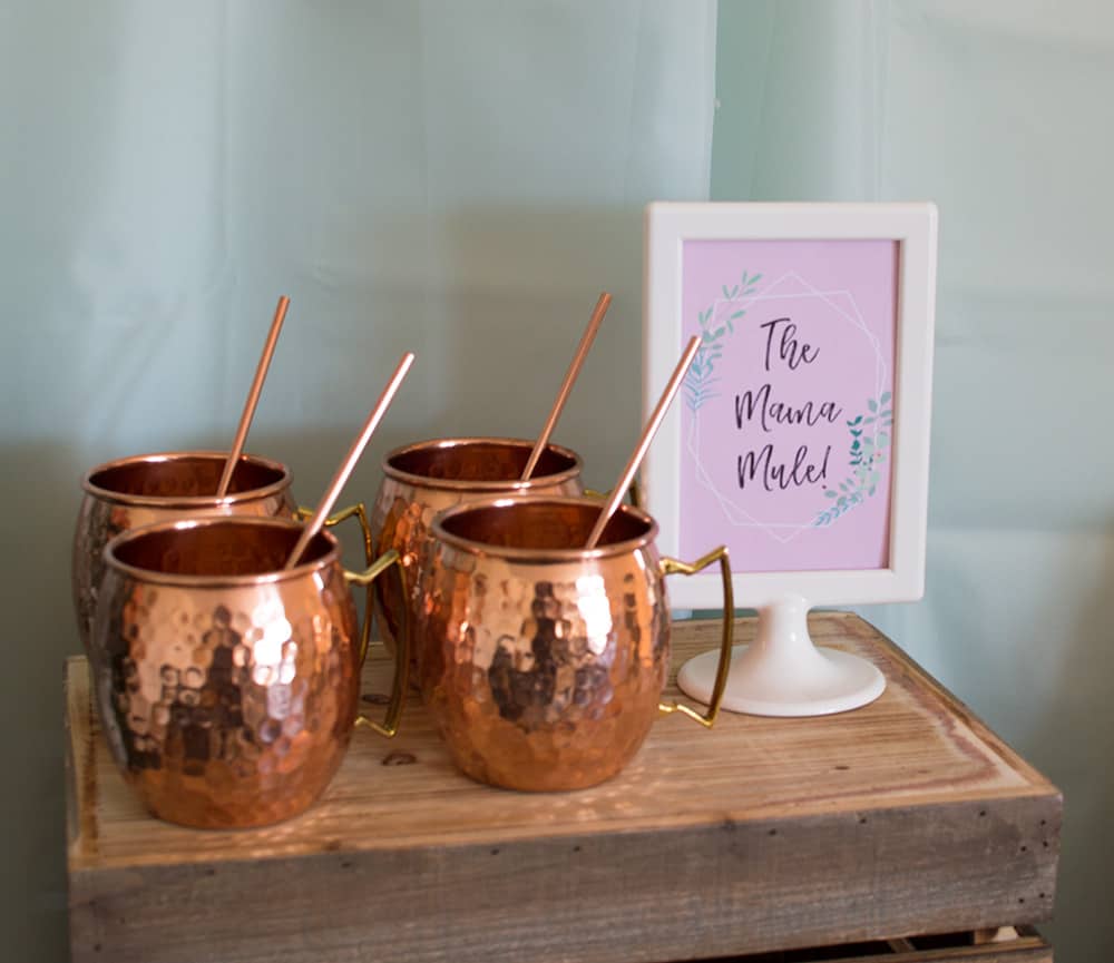 The Mama Mule - a take on the Moscow Mule perfect for a weekend brunch