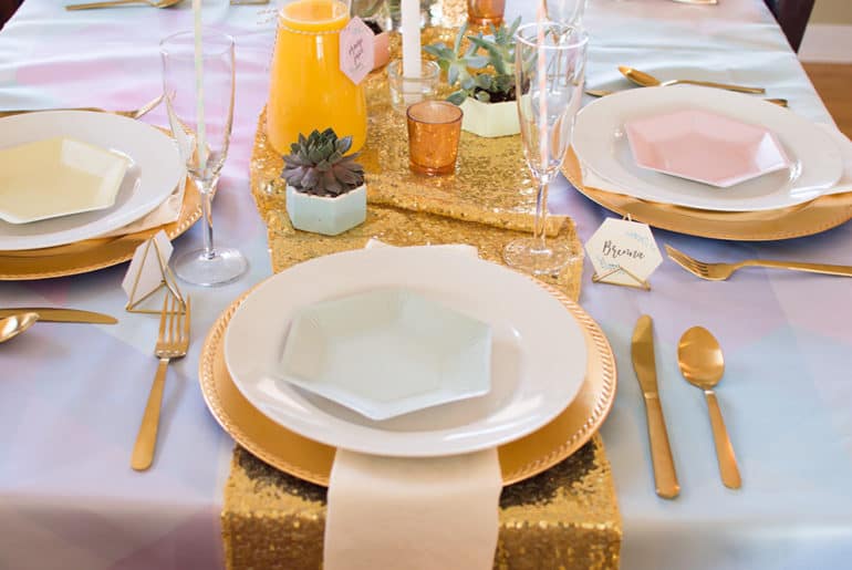 Crown Thyself: In Motherhood, Friendship, or Just Because Crown Thyself Brunch Place Setting styled by Elva M Design Studio