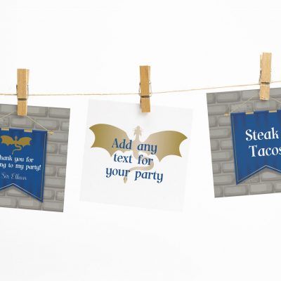 dragon party tags