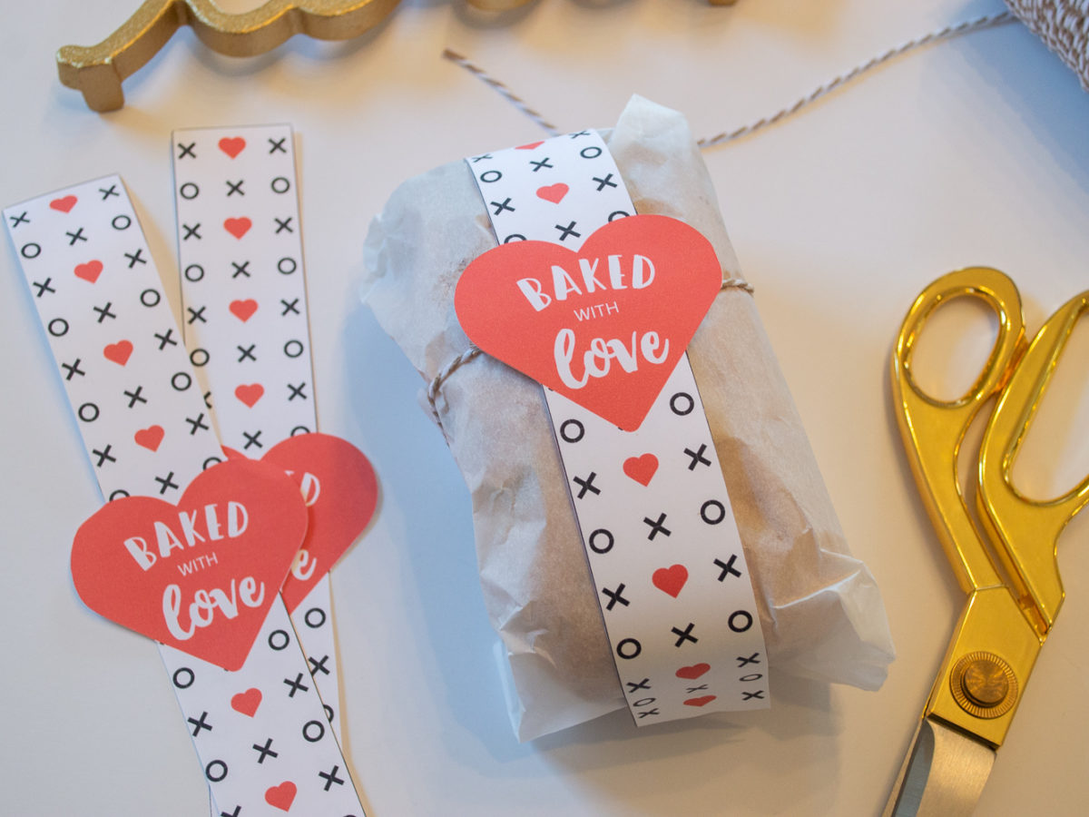 Download Baked With Love Mini Bread Loaf Wraps