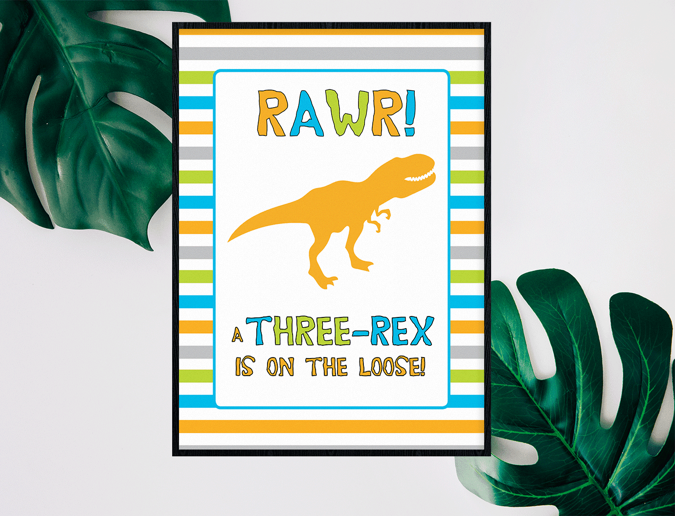 Three Rex Dinosaur Birthday Party - Ahead of Thyme