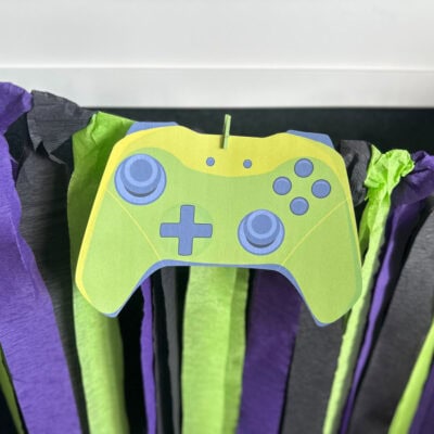 Gamer Party Controller Cutouts