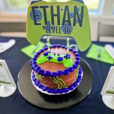 Gaming Party Cake Topper / Centerpiece