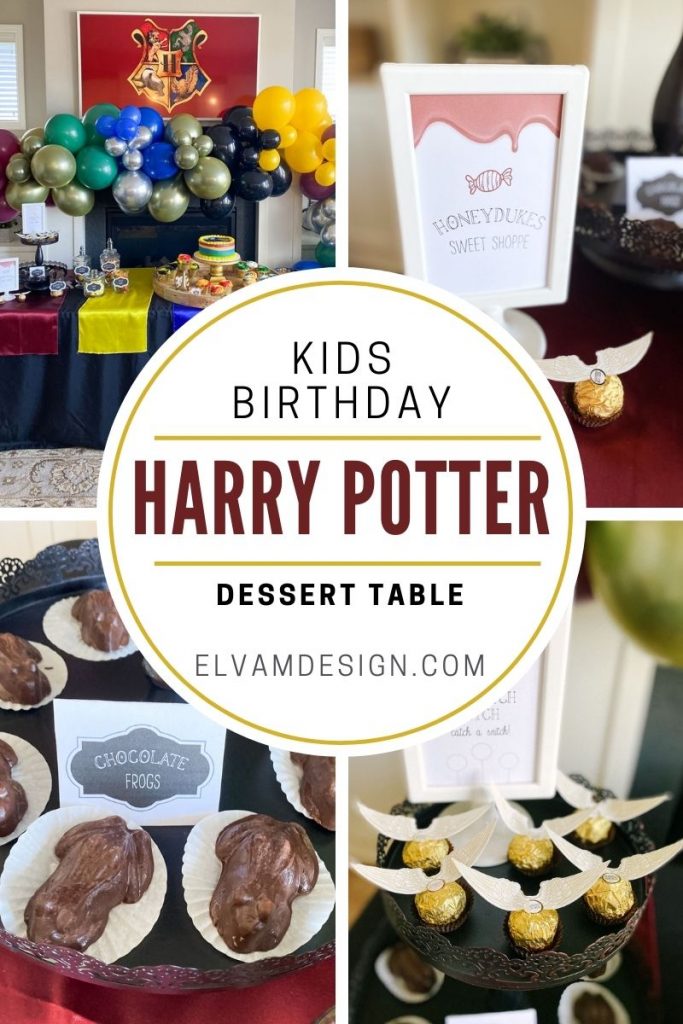 Harry Potter Baby Shower-- table decorations and place setting  Harry  potter theme party, Harry potter theme birthday, Harry potter birthday party