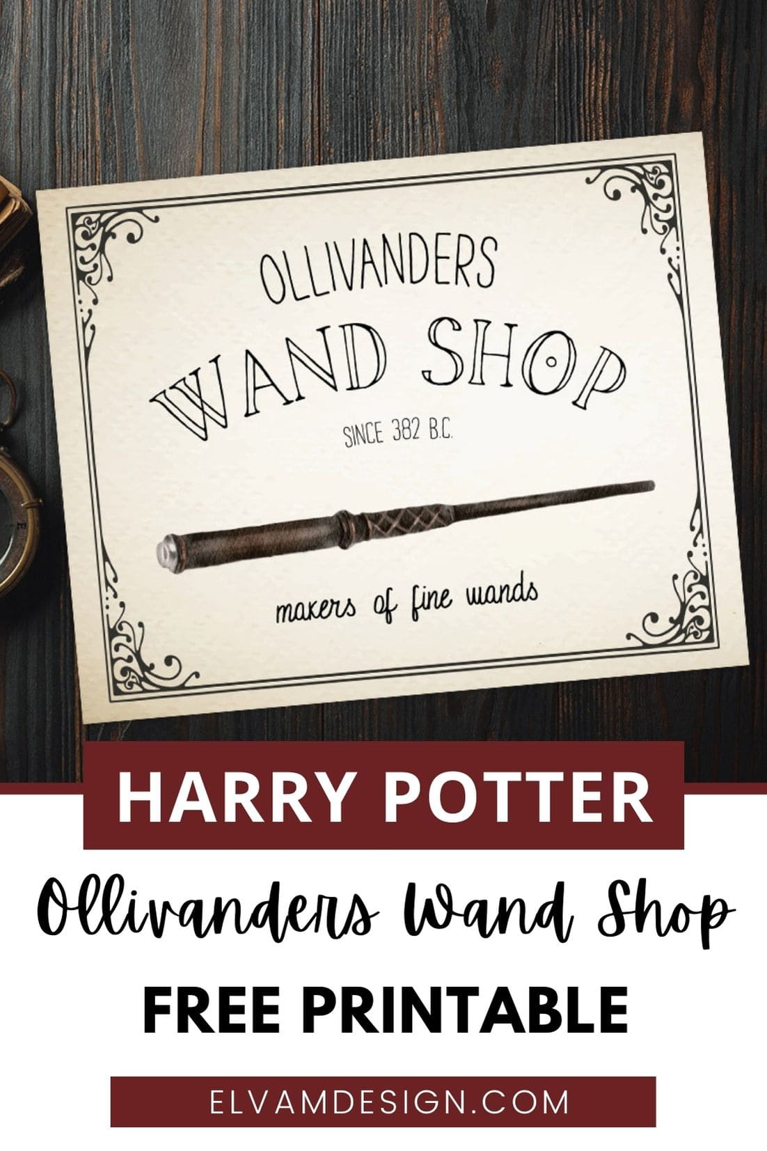 Free Harry Potter Ollivanders Wand Shop Sign Elva M Design Studio Free Harry Potter Ollivanders Wand Shop Sign Elva M Design Studio