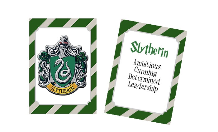 Free Slytherin House Badge