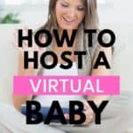 How to host a virtual baby shower
