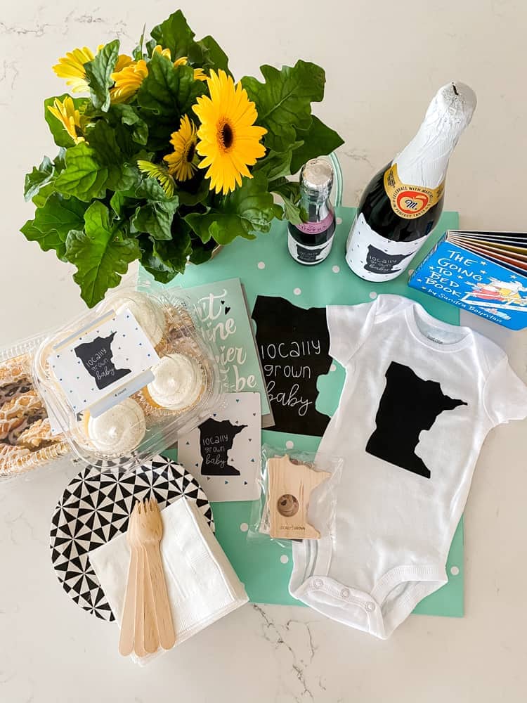 virtual baby shower care package