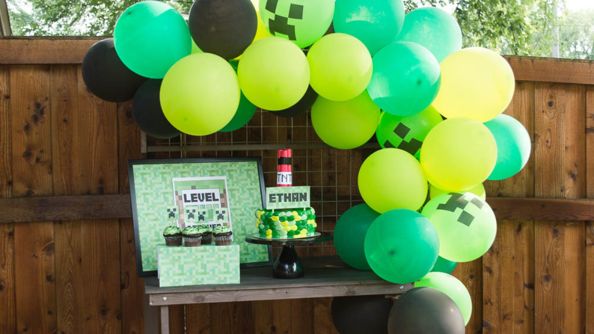 Download Minecraft Birthday Party With Free Printables Elva M Design Studio