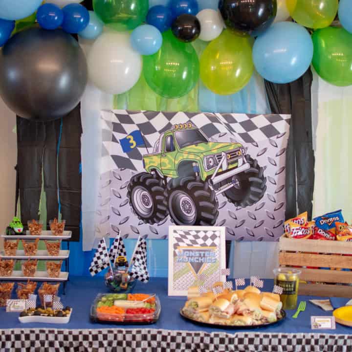 Monster Truck Birthday Party - Elva M Design Studio