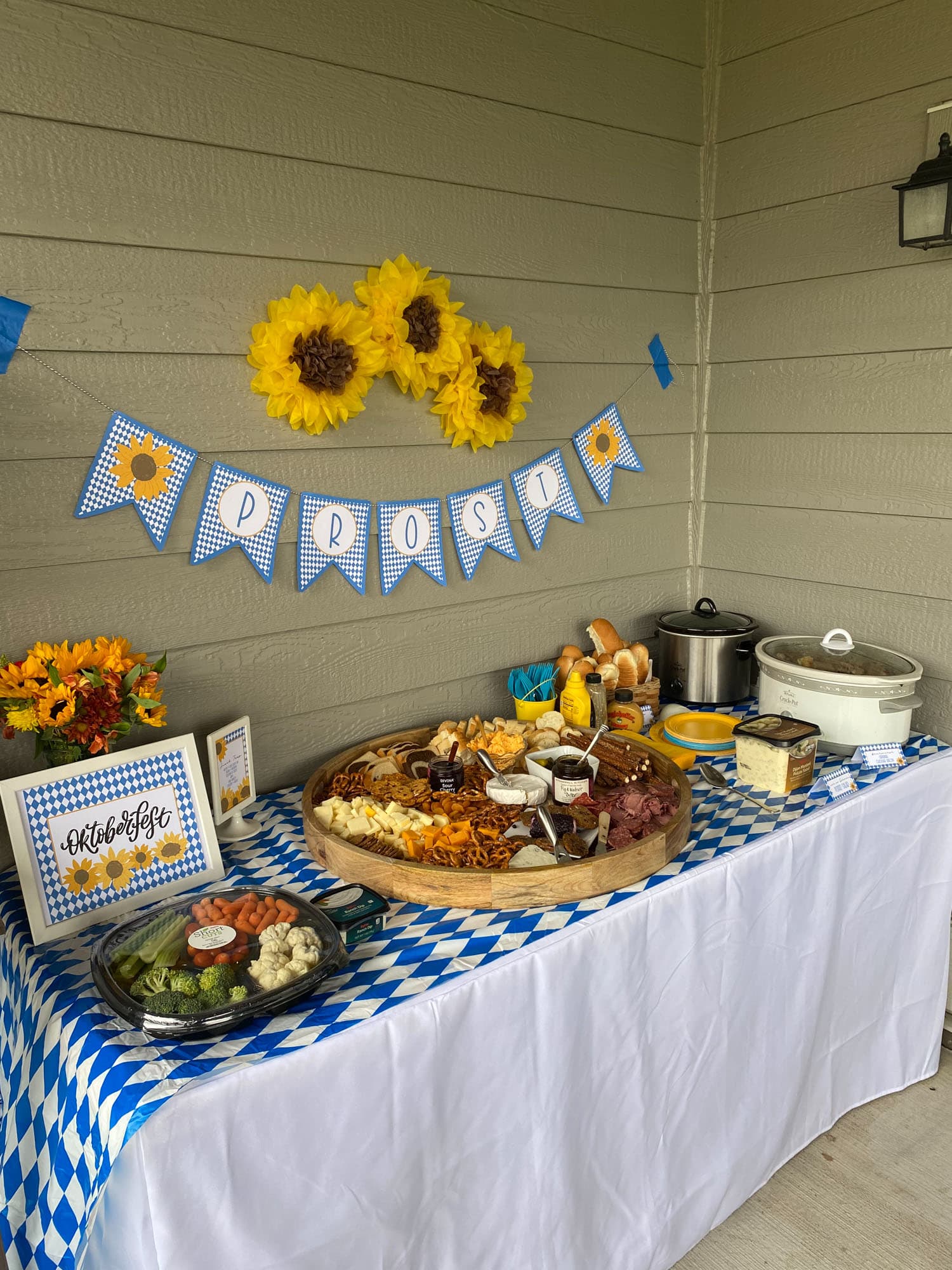 Fall Sunflower Oktoberfest Party - Elva M Design Studio