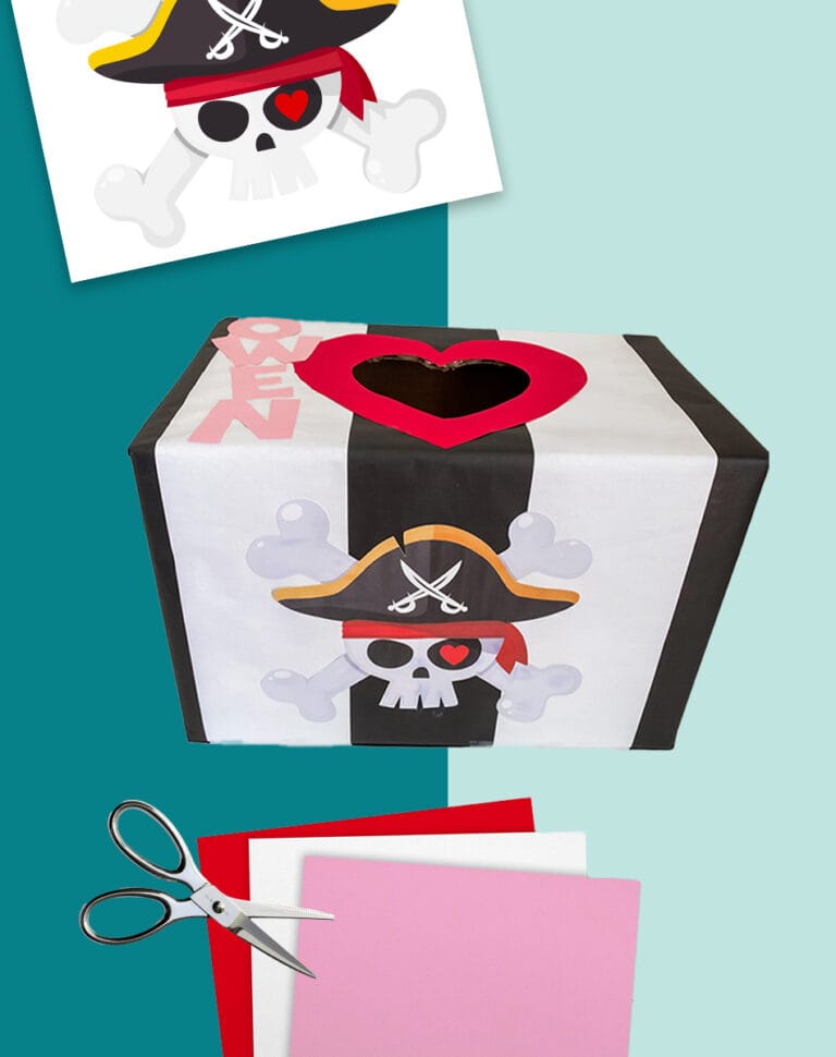 Pirate Valentine Card Box