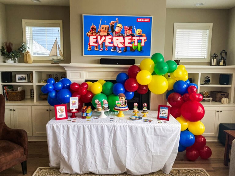Roblox Birthday Party Ideas