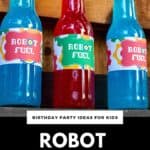 Robot Birthday Printables