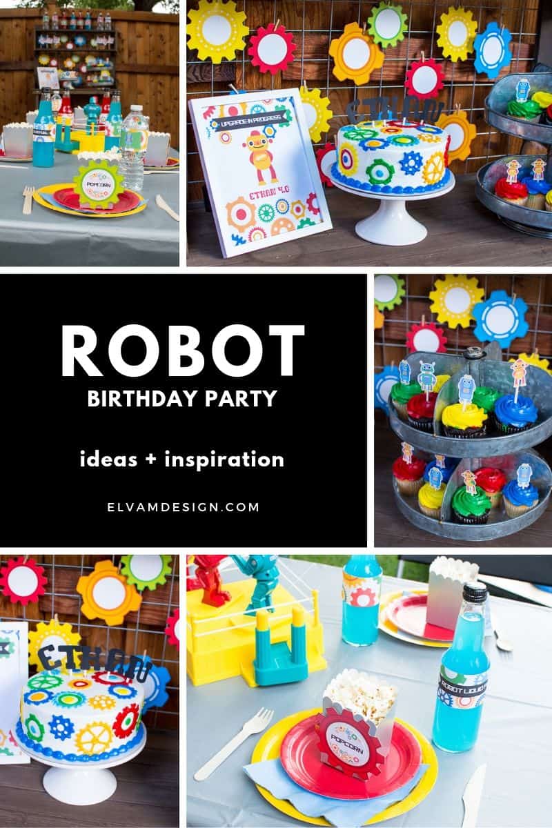 Robot Birthday Party Ideas