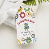 robot party favor tag