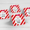 Santa Christmas Tent Cards