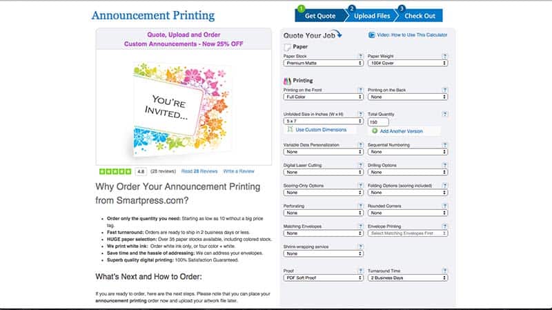 smartpress.com ordering