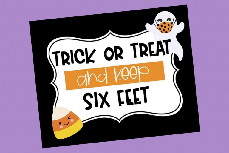 social distancing trick or treat ideas