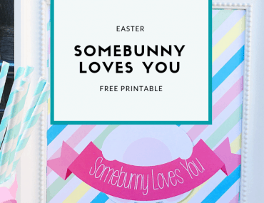 Somebunny Loves You Easter Printable
