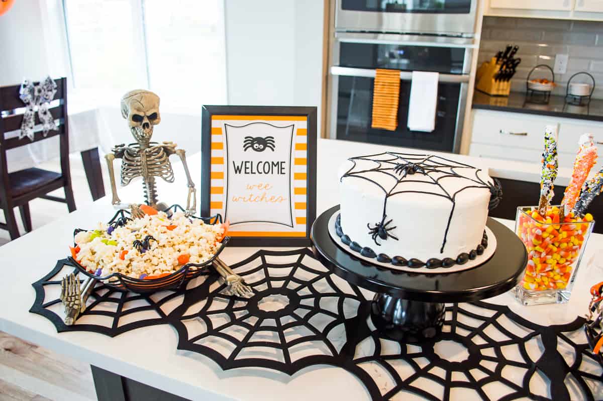 Spider Halloween Party for Kids - Elva M Design Studio