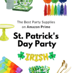 St. Patrick's Day party supplies on Amazon Prime