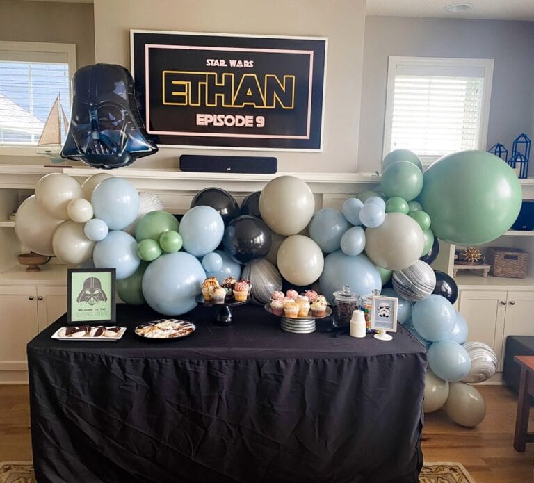 Muted Star Wars Birthday Party Ideas + Free Printables