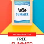 Free Summer Printable